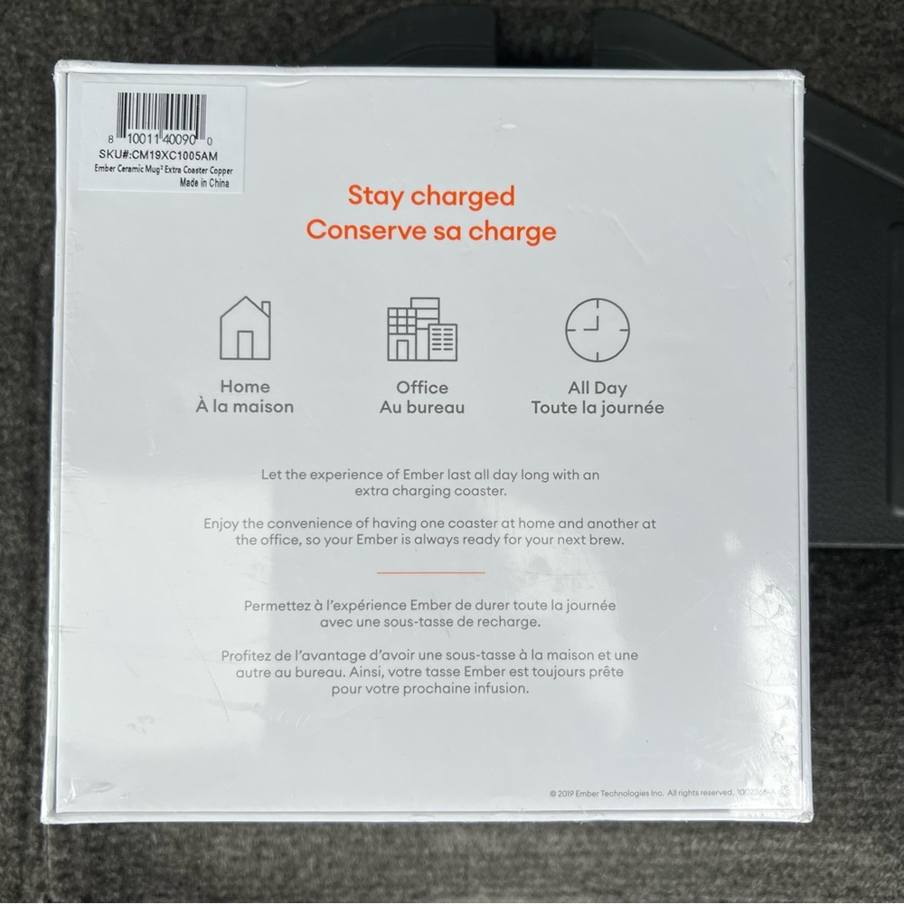 Ember Copper Charging Coaster NWT - Picture 2 of 3